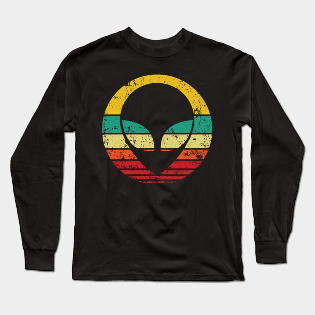 Alien sunset Long Sleeve T-Shirt by Madelyn_Frere